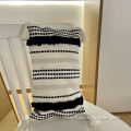 Pattern Cushion Cover with Tassels Decoration Home Decor